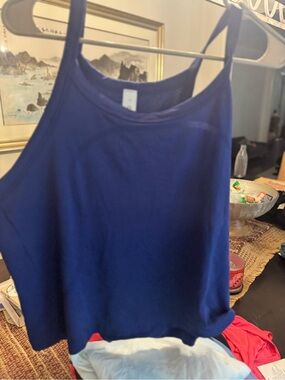 lululemon athletica Deep Navy Racerback Tank Top